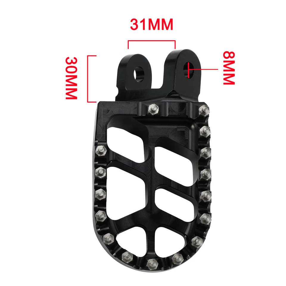 Pies XR650L moto cross para XR650L 1992-2024 XR650R 2000-2007 XR250R 1996-04 Foto 4 de 4