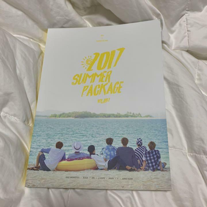 BTS Summer Package 2017 Photobook Making DVD Official