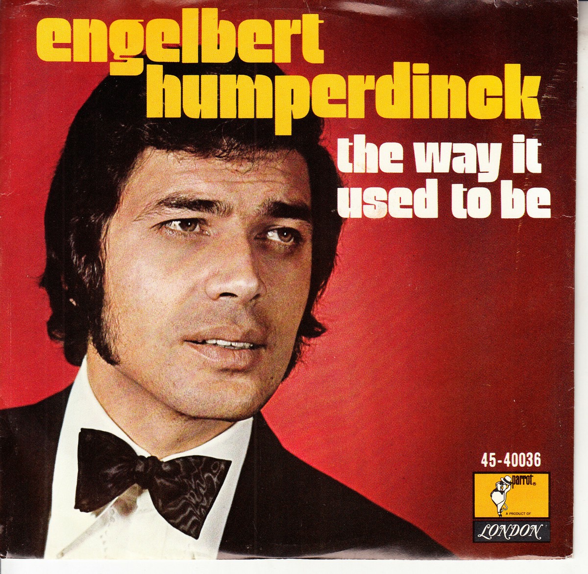 ウェイラー・ハンパーディンク ENGELBERT HUMPERDINCK WINTER WORLD OF LOVE PS & 45 RPM