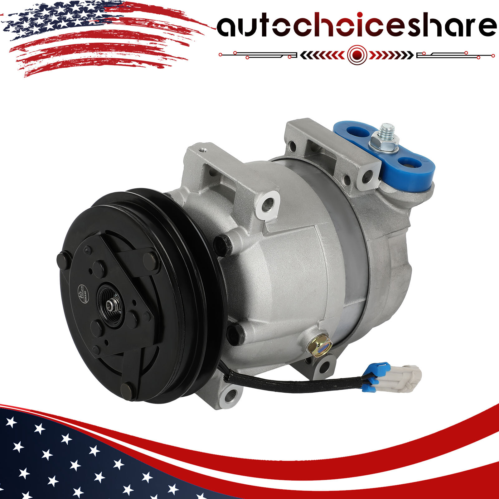 For Daewoo Lanos V5 2000-2002 A/C AC Compressor with Clutch 96291294