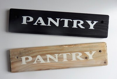 PANTRY Recyclingholz Schild - AUSWAHL