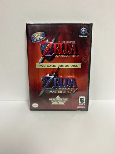 The Legend of Zelda: Ocarina of Time - Master Quest (GameCube, 2003) SEALED!!!