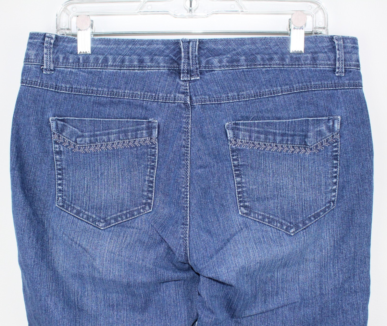 GLORIA VANDERBILT Skimmer Women's Capri Denim Jeans/Pants SZ 10 Hi Rise