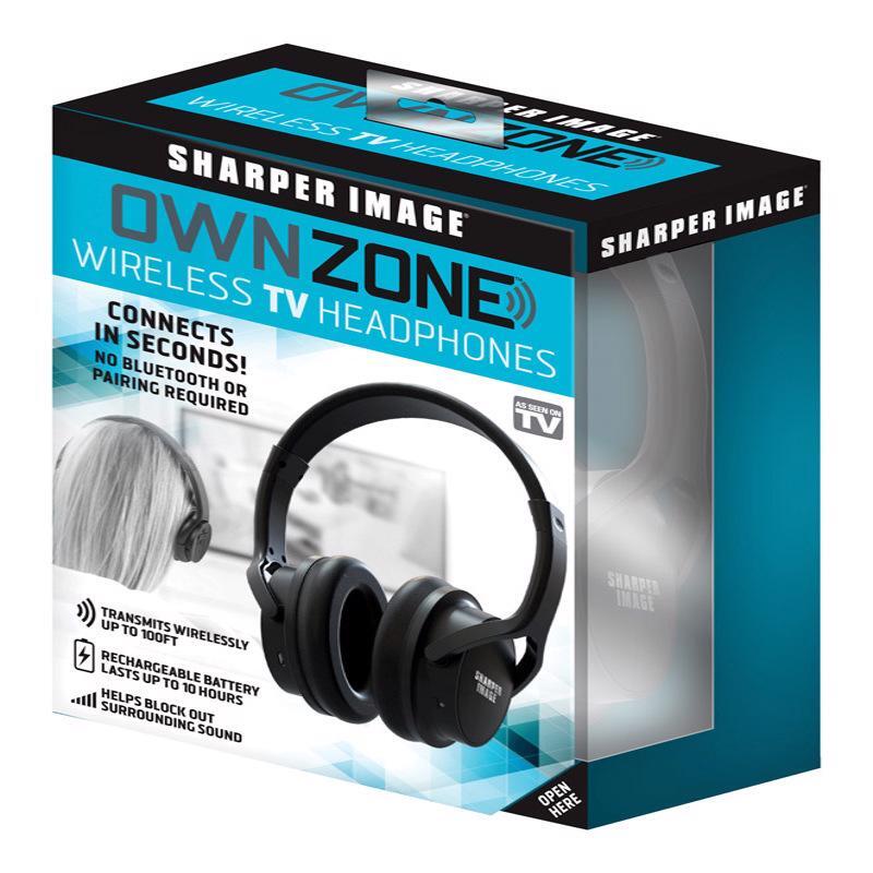 Sharper Image Own Zone WN011112 Own Zone Black Wireless TV