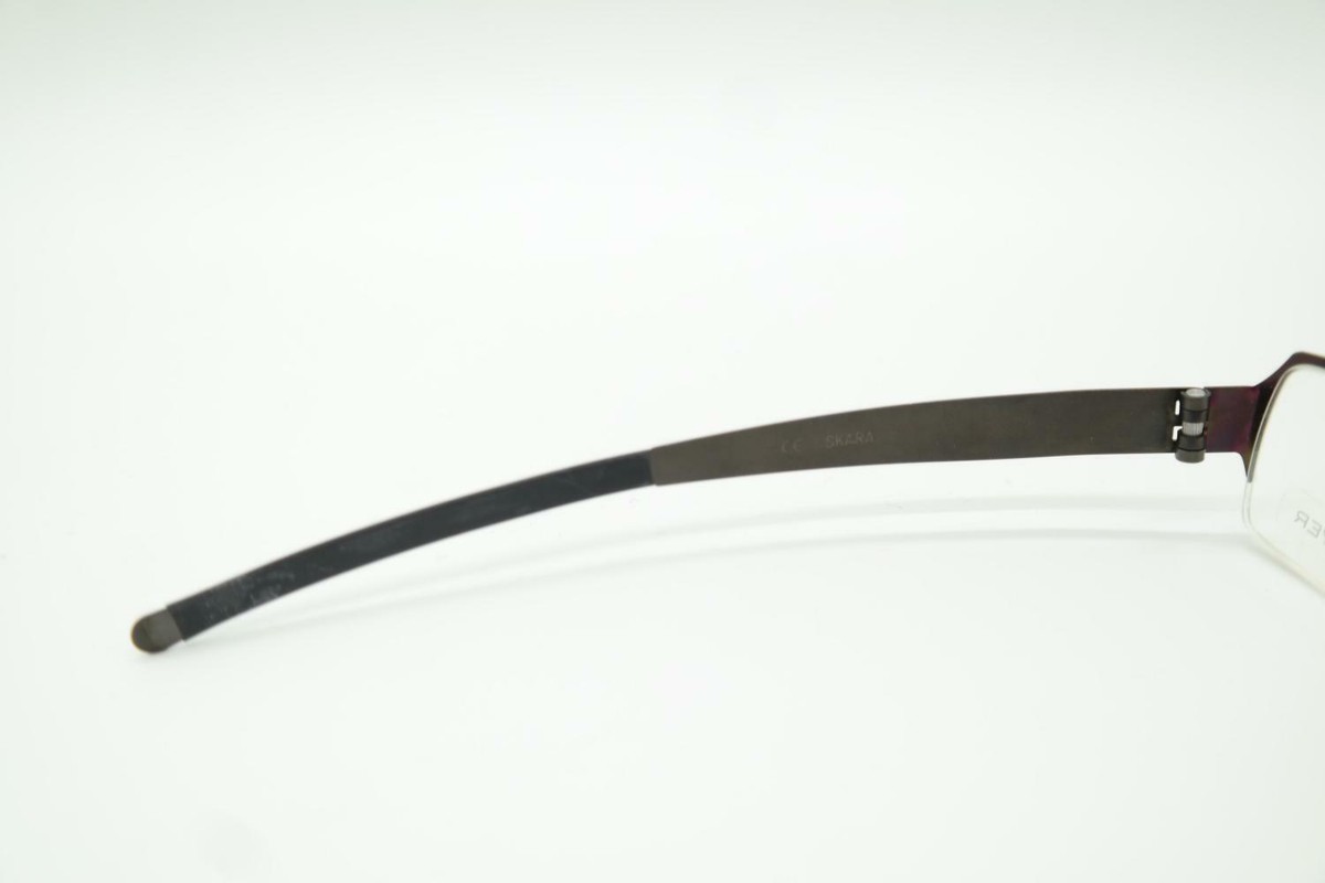 Lunettes Meyer Eyewear Titanium Skara - Monture Grise Demi-cadre, Unisexe