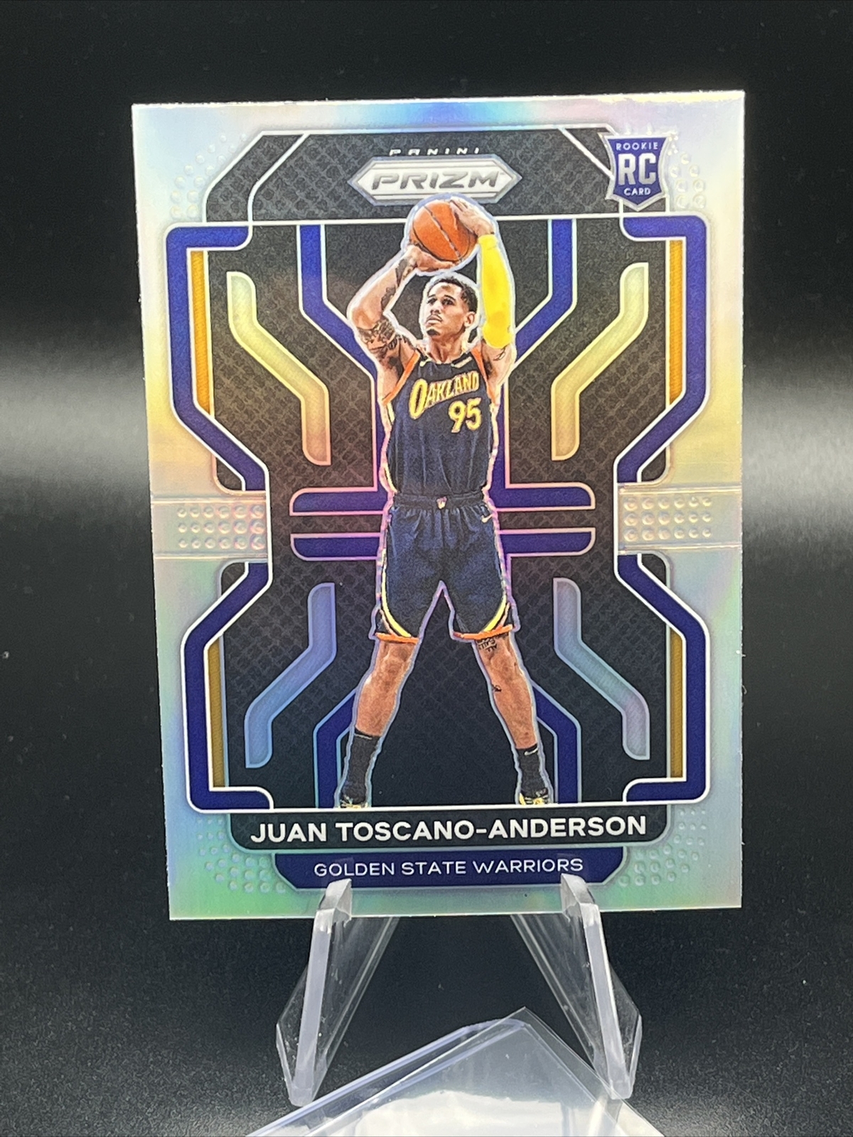 2021-22 Juan Toscano Anderson RC Panini Prizm SILVER #295 ROOKIE WARRIORS LAKERS