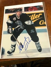 Alexei Zhitnik Los Angeles Kings AUTOGRAPHED 8x10 Photo    COA