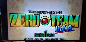 Zero Team JAMMA PCB Seibu Kaihatsu for Arcade game Partially Working & Original 