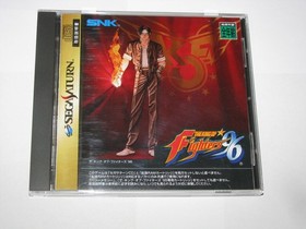 King of Fighters 96 Boxed w/1MB RAM Cartridge Sega Saturn Japan import US Seller