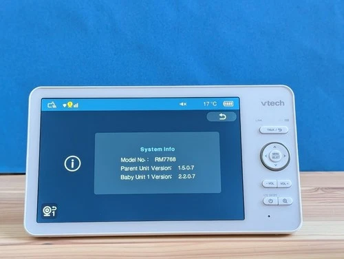 VTech RM7768HD parent unit (screen) only - NO CAMERA OR CABLE - RM7768HD screen - Picture 19 of 22