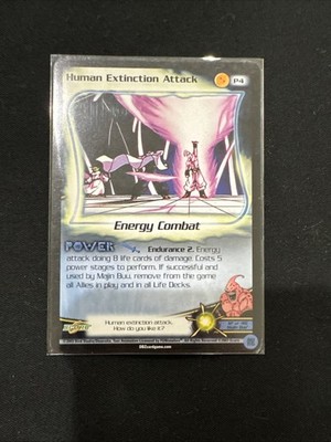 DBZ Dragonball Z CCG Z Human Extinction Attack Promo P4 Fusion Saga