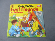 LP - Enid Blyton - Fünf Freunde (2) im Zeltlager / Europa