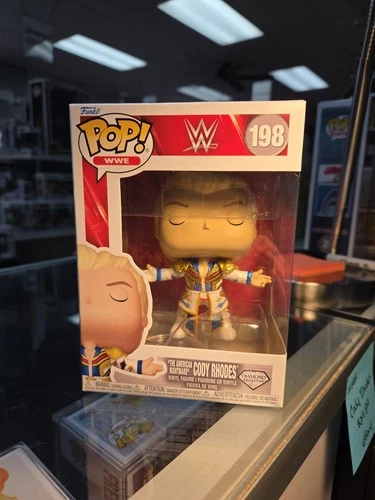 Funko Pop! WWE - “The American Nightmare” Cody Rhodes (Diamond) #198 W Protector