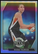 2026 Leaf Metal Women of Sport #25 Diana Taurasi 3/8 Prismatic Platinum Blue