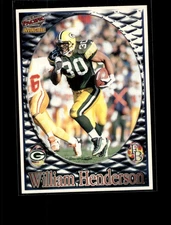 1997 Pacific Invincible Smash-Mouth #169 William Henderson  Green Bay Packers