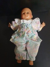 Puppe Lisa, Augen beweglich, frisch gewaschen, mit Kleid