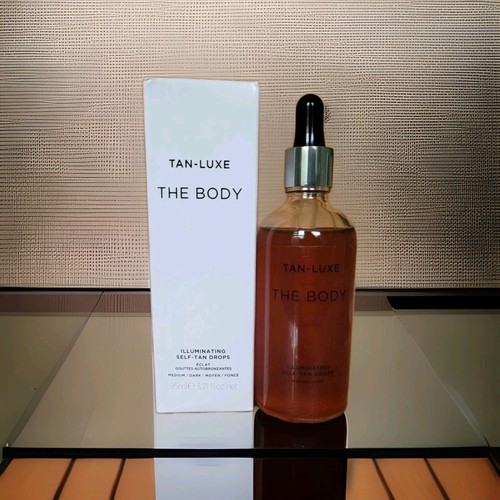 Tan-Luxe The Body Illuminating Self-Tan Drops Medium /Dark 3.21 fl oz/ 95 ml NIB - Picture 2 of 3