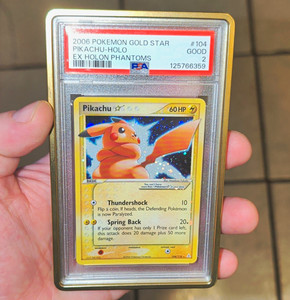 Pikachu Gold Star | eBay