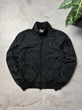 Blauer Men  s Graphic Bomber Jacket   Size L   Black