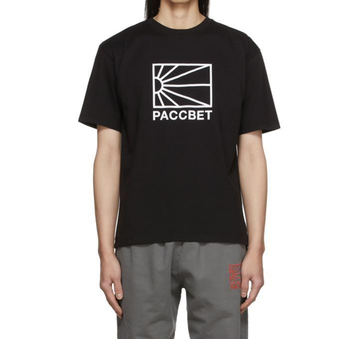 Gosha Rubchinskiy Men XL Instant Rassvet T-Shirt Black Xl Gosha Rubchinskiy Men XL Instant Rassvet T-Shirt Black Xl