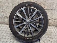 VAUXHALL CROSSLAND X 17" ALLOY WHEEL WITH DAMAGED TYRE 215/50/R17 13469368 2018