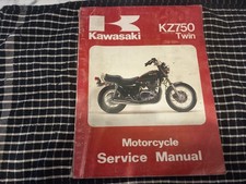 Kawasaki KZ750 twin factory workshop manual 1981