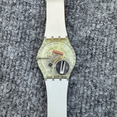 ZEITLICH VERGELTER TRANSRECORD ジャパコア Very Rare Swatch ART SPECIALS - GZ163 TIME TRANNY BY DAVID