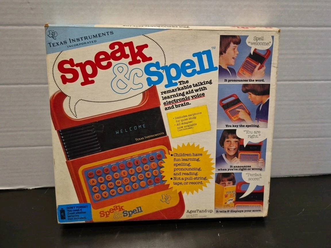 Speak & Spell Electronic Games for sale - eBay
