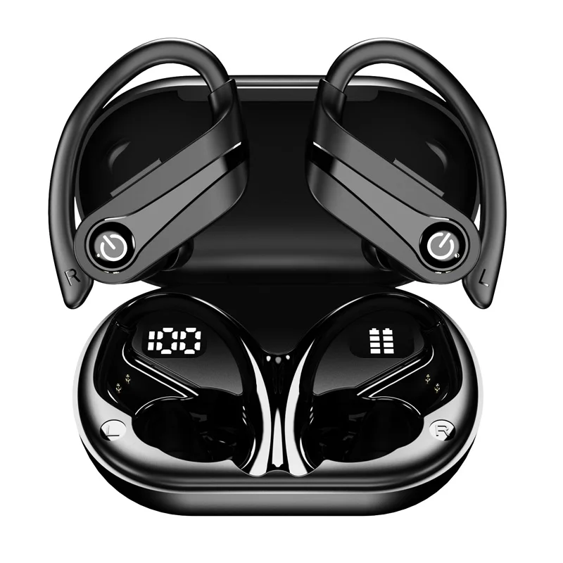 200H Wireless Earbuds with Stereo Bass Over-Ear Bluetooth Headphones Long Standby
