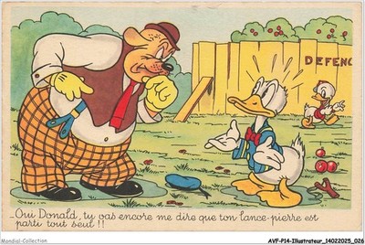 AVFP14-0849-ILLUSTRATOR - POULBOT - Yes donald - You will tell me again that to