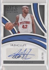 2021-22 Immaculate Past and Present Signatures 66/99 Jerry Stackhouse Auto 6ns