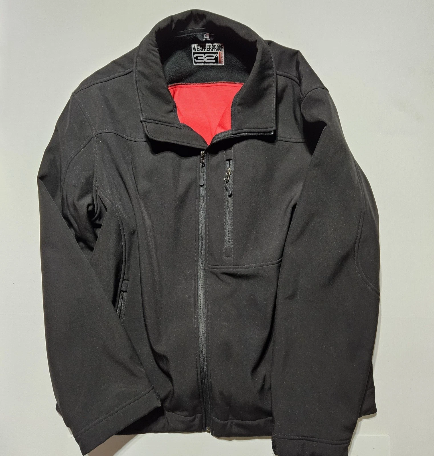 32 Degrees Weatherproof Jacket Black Size XL