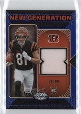 2024 Certified New Generation Jerseys Blue Mirror /99 Jermaine Burton 03xg