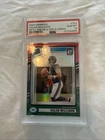 2024 Panini Donruss Rated Rookie Caleb Williams Optic Preview Red & Green PSA 10