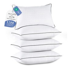 King Size Pillows Set of 4, Collection Bed Pillows for Sleeping, Hotel Qualit...