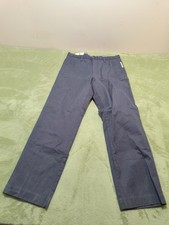 NWT Gap Men's 34x32 Classic Fit Chino Pants Dark Gray Flat Front Stretch Trouser