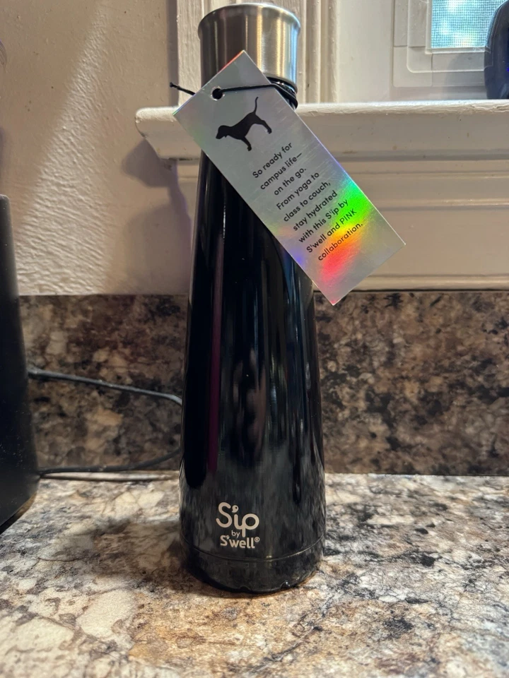 Victoria's Secret розовый из нержавеющей стали изолированная бутылка для воды 15 унций глоток от Swell - Изображение 2 из 4