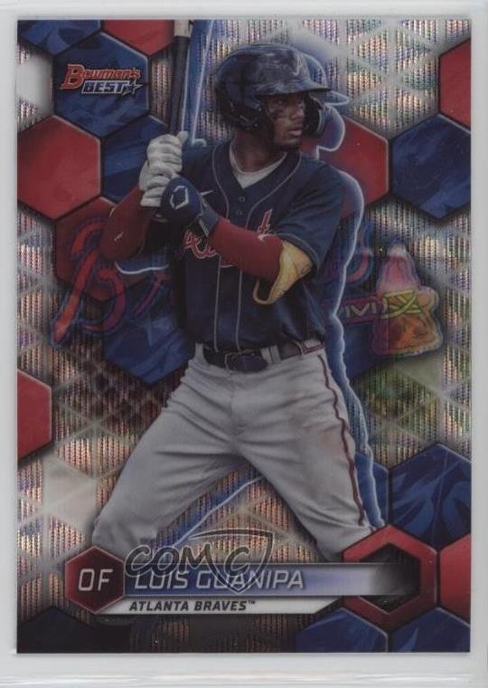 2023 Bowman's Best Top Prospects Wave Refractor Luis Guanipa #TP-21 18vn