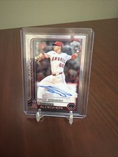 2025 Topps Chrome Update Samuel Aldegheri Rookie Debut Auto RC #CRDA-SA Angels