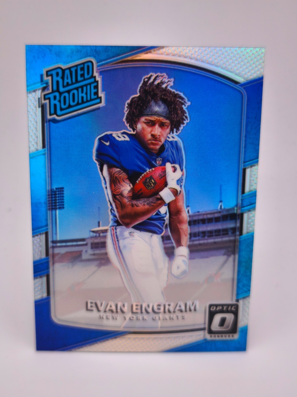 Evan Engram RC SILVER RATED ROOKIE 2017 Donruss Optic NFL New York Giants