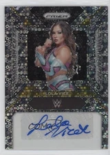 2024 Panini Prizm WWE Sensational Signatures Under Card Lola Vice #SS-LOL Auto