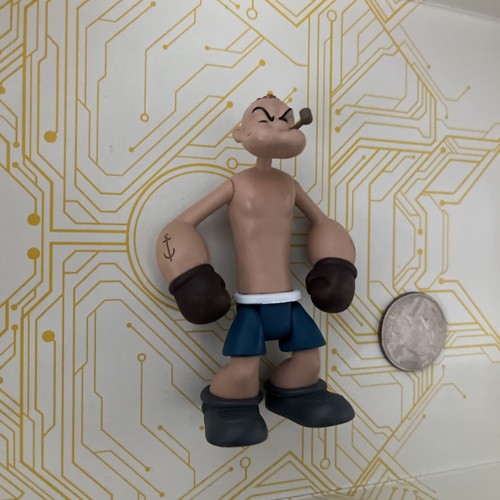 Boxing Popeye Popeye MEZCO toys 4 inch action figure 2024 - Picture 3 of 6