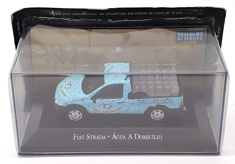 Camión Altaya escala 1/43 22921E - Fiat Strada Agua A Domicilio - azul Foto 4 de 4