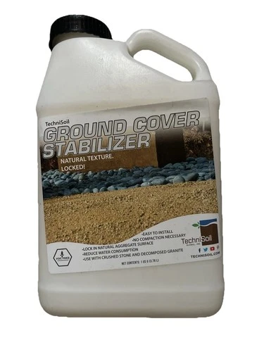 1 PACK TECHNISOIL GROUND COVER STABILIZER NATURAL TEXTURE LOCKED US GAL