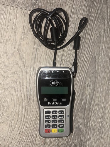 First Data FD-35 Pin Pad Credit Card Reader USB Tested