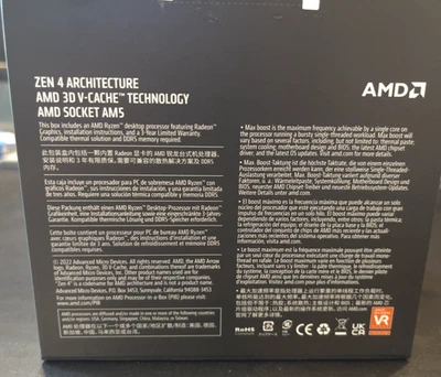 Ryzen 9 7950X3D listing on ebay