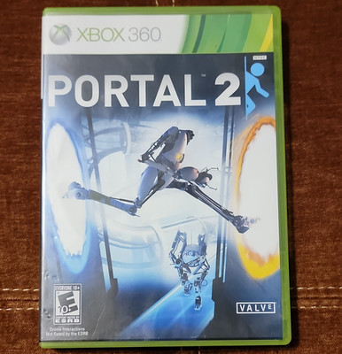 Valve Portal 2 Xbox 360 2011 Multiplayer NTSC-U/C E10+ Puzzle Shooter