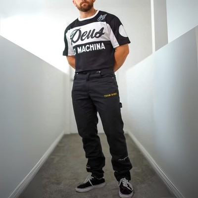 Men's Carpenter Motorcycle Pant Black Small | Represent