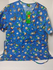 Bob's Scrub Women's size SMALL S .  Medical Uniform. NEW