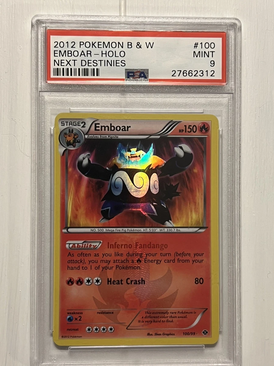 Pokémon TCG Next Destinies Secret Rare Individual Collectible Card